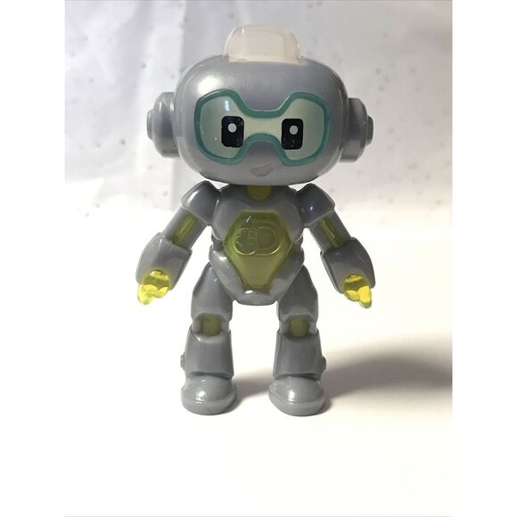 McDonald's Happy Meal Toy 2020 Stem 4" Discovery Robots - Lot of 3 - Picture 5 of 6